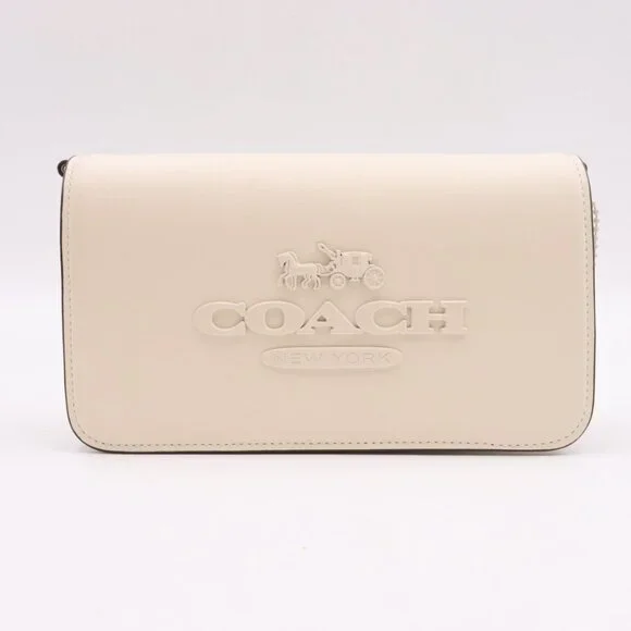 NWT Coach Toni Crossbody Bag in Chalk Leather with Detachable Strap (CT778) - Picture 2 of 11